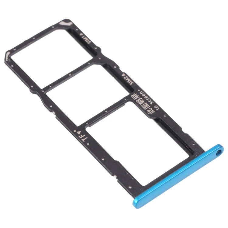SIM Card Tray + SIM Card Tray + Micro SD Card Tray for Honor 9A(Green) - Image 2
