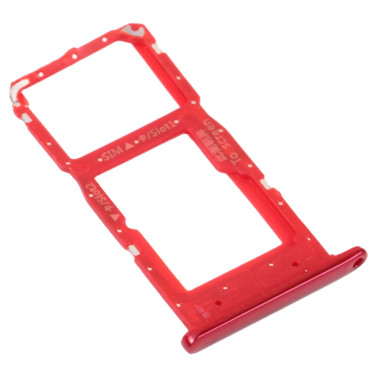 SIM Card Tray + SIM Card Tray / Micro SD Card Tray for Honor 9S (Red) - Image 2