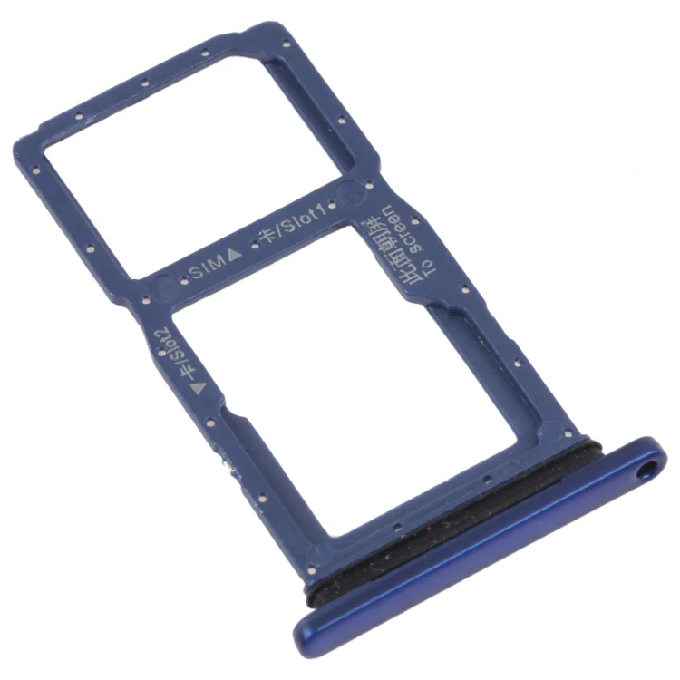 SIM Card Tray + SIM Card Tray / Micro SD Card Tray for Honor 9X (Blue) - Image 2