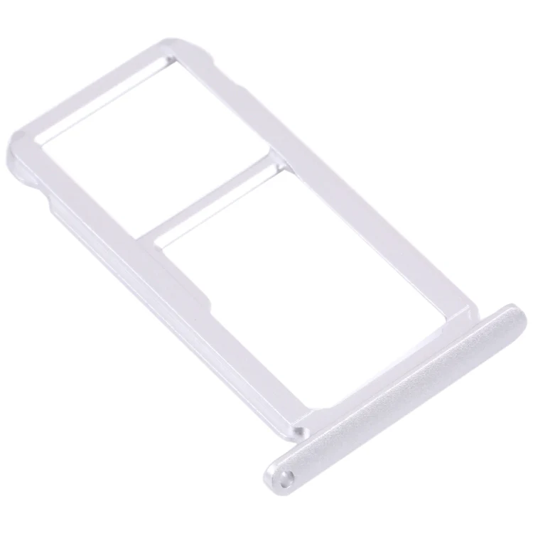 SIM Card Tray + SIM Card Tray / Micro SD Card Tray for Honor 9X Lite (Silver) - Image 3