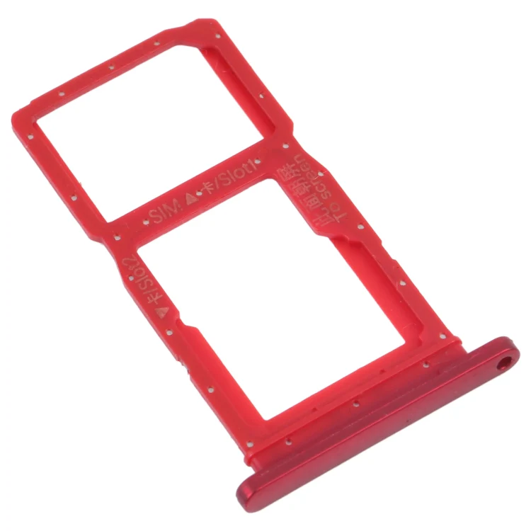 SIM Card Tray + SIM Card Tray / Micro SD Card Tray for Honor 9X (Red) - Image 2
