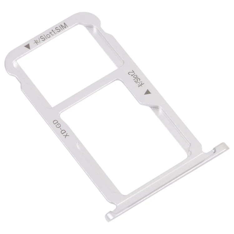SIM Card Tray + SIM Card Tray / Micro SD Card Tray for Honor Mate 9 Lite (Silver) - Image 2