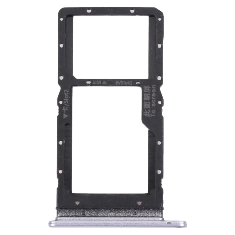 SIM Card Tray + SIM Card Tray / Micro SD Card Tray for Honor Play 20 (Purple)