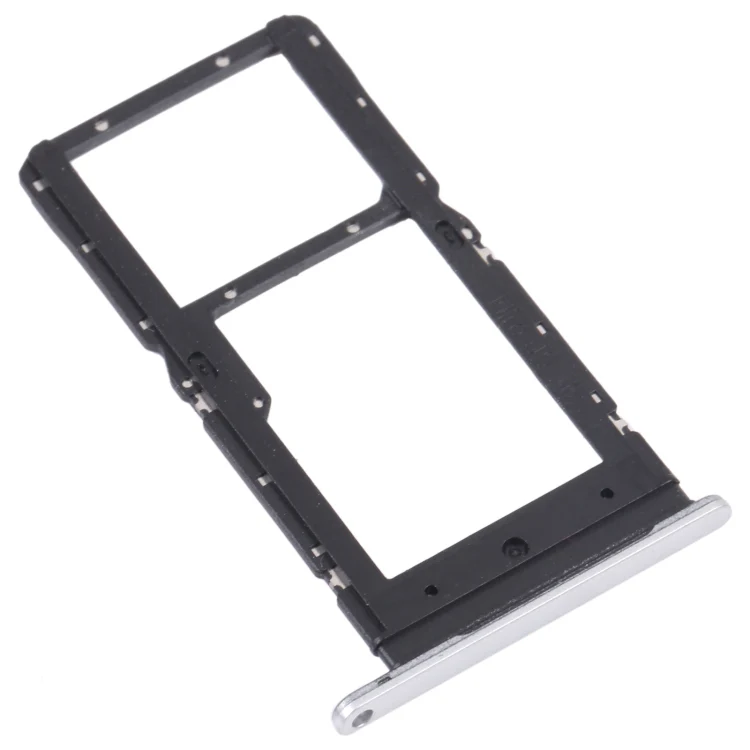 SIM Card Tray + SIM Card Tray / Micro SD Card Tray for Honor Play 20 (Silver) - Image 3