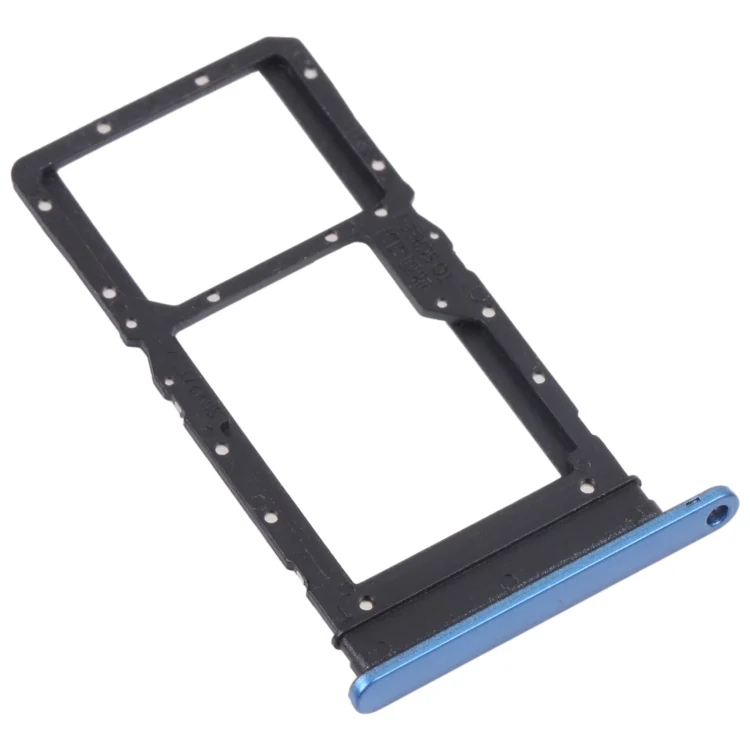 SIM Card Tray + SIM Card Tray / Micro SD Card Tray for Honor Play 30 Plus(Blue) - Image 2