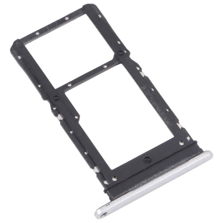 SIM Card Tray + SIM Card Tray / Micro SD Card Tray for Honor Play 30 Plus(Silver) - Image 3