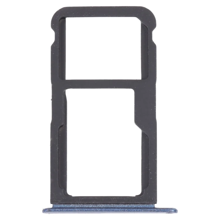 SIM Card Tray + SIM Card Tray / Micro SD Card Tray for Honor Play 6 (Blue)