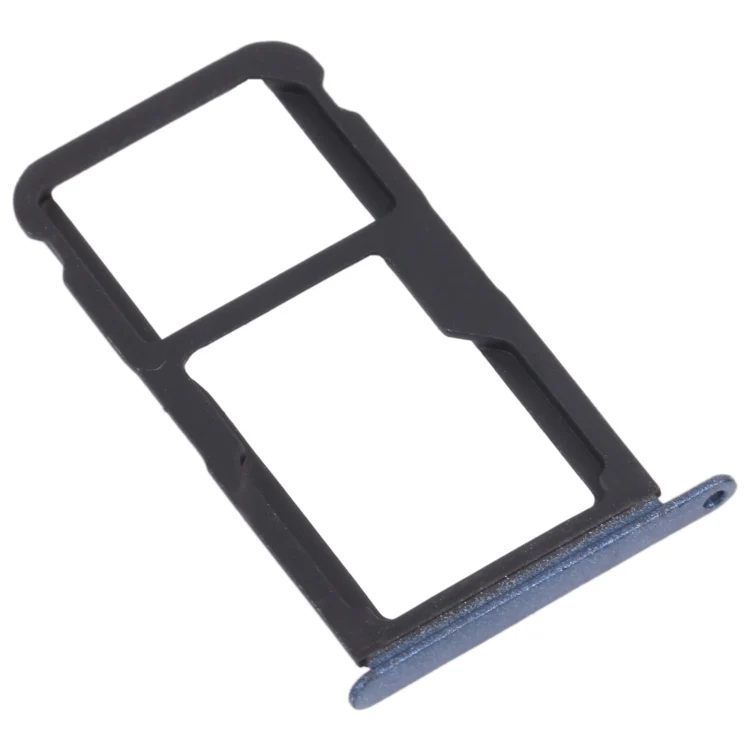 SIM Card Tray + SIM Card Tray / Micro SD Card Tray for Honor Play 6 (Blue) - Image 2