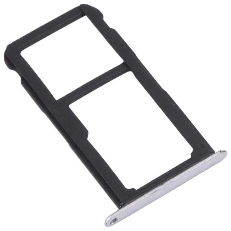 SIM Card Tray + SIM Card Tray / Micro SD Card Tray for Honor Play 6 (Silver) - Image 3