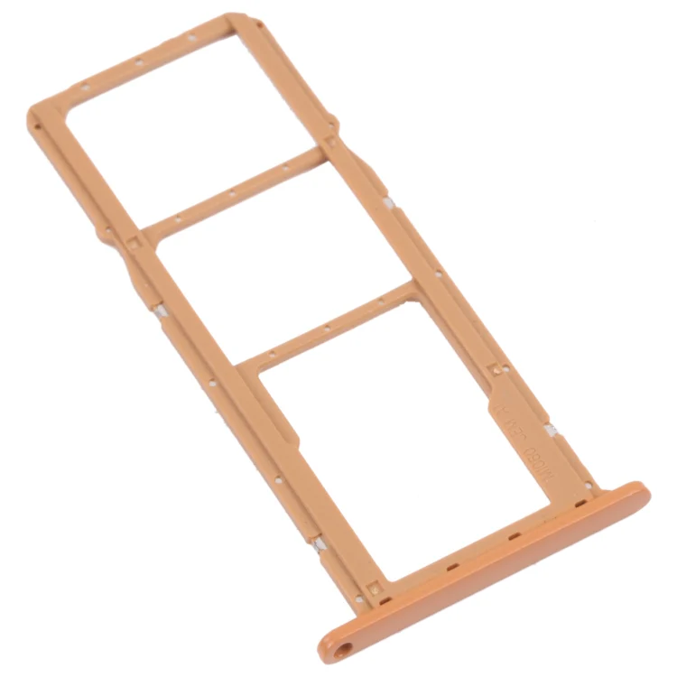SIM Card Tray + SIM Card Tray + Micro SD Card Tray for Honor Play 8(Brown) - Image 3