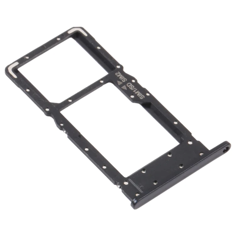 SIM Card Tray + SIM Card Tray / Micro SD Card Tray for Honor Play4 (Black) - Image 2