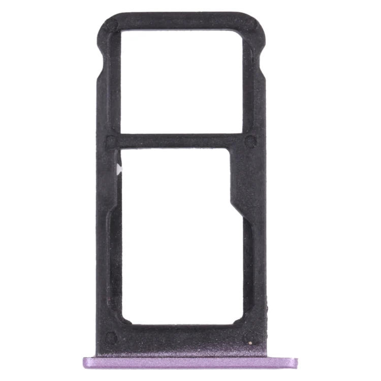 SIM Card Tray + SIM Card Tray / Micro SD Card Tray for Honor Play(Purple)
