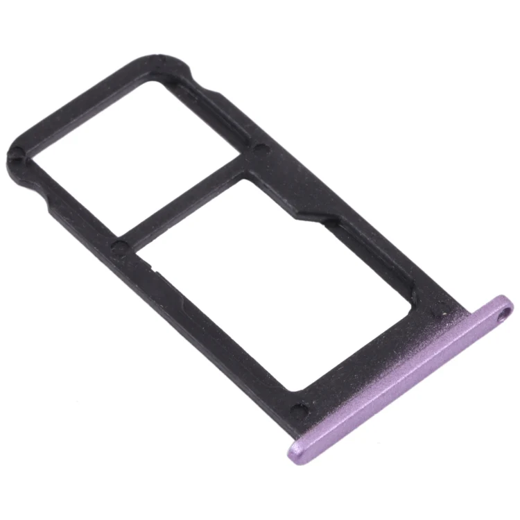 SIM Card Tray + SIM Card Tray / Micro SD Card Tray for Honor Play(Purple) - Image 2