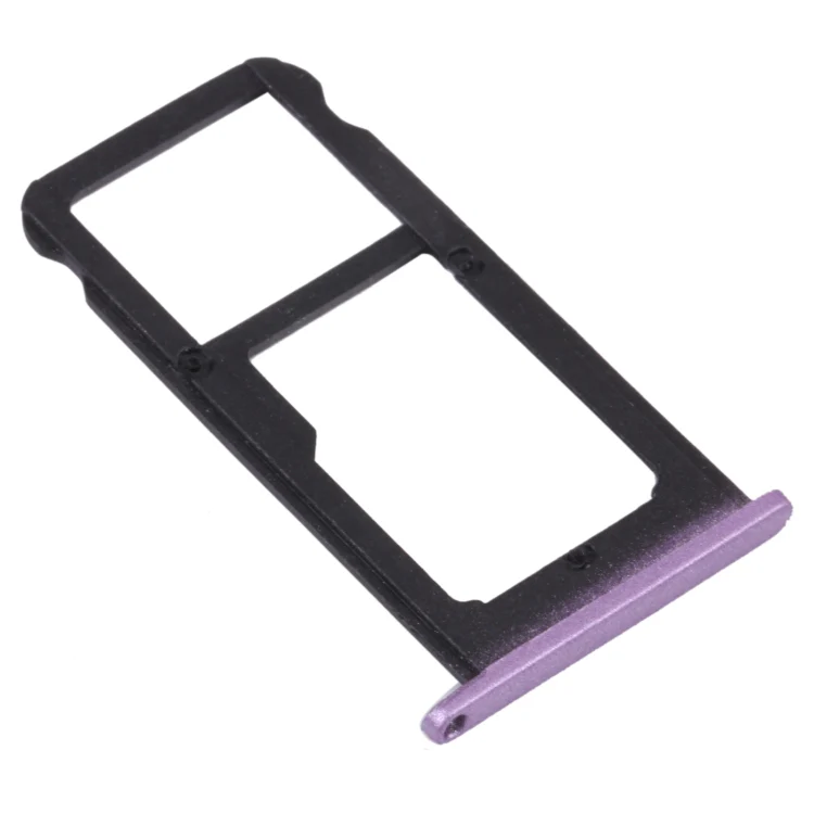 SIM Card Tray + SIM Card Tray / Micro SD Card Tray for Honor Play(Purple) - Image 3