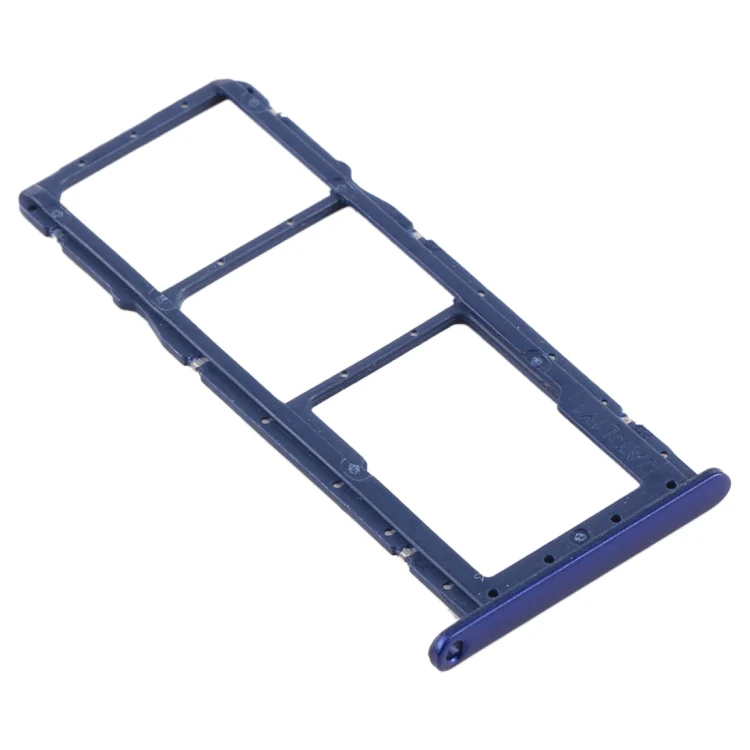 SIM Card Tray + SIM Card Tray + Micro SD Card Tray for Huawei Honor 8A Pro (Blue) - Image 4