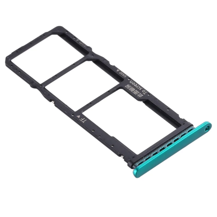 SIM Card Tray + SIM Card Tray + Micro SD Card Tray for Huawei Honor Play 4T (Green) - Image 3