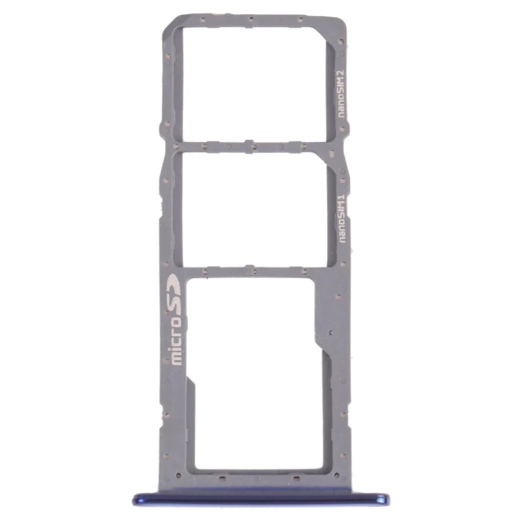SIM Card Tray + SIM Card Tray + Micro SD Card Tray for LG K42 / K52 (Brazil) LMK420 LMK420H LMK420E LMK420Y(Blue)