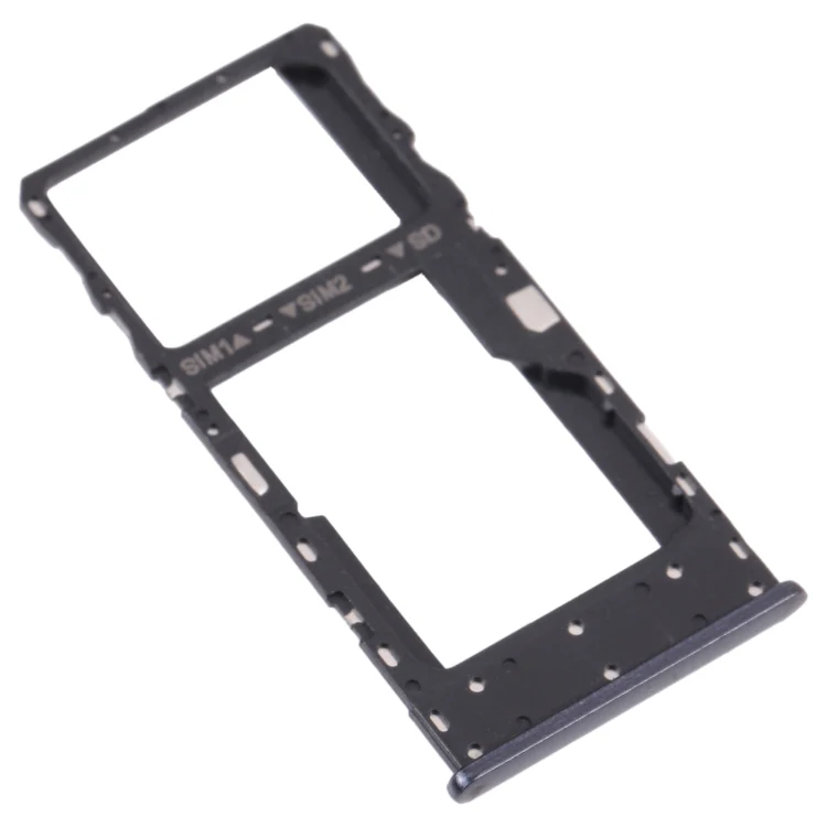 SIM Card Tray + SIM Card Tray / Micro SD Card Tray for TCL 10 5G T790Y T790H (Grey) - Image 2
