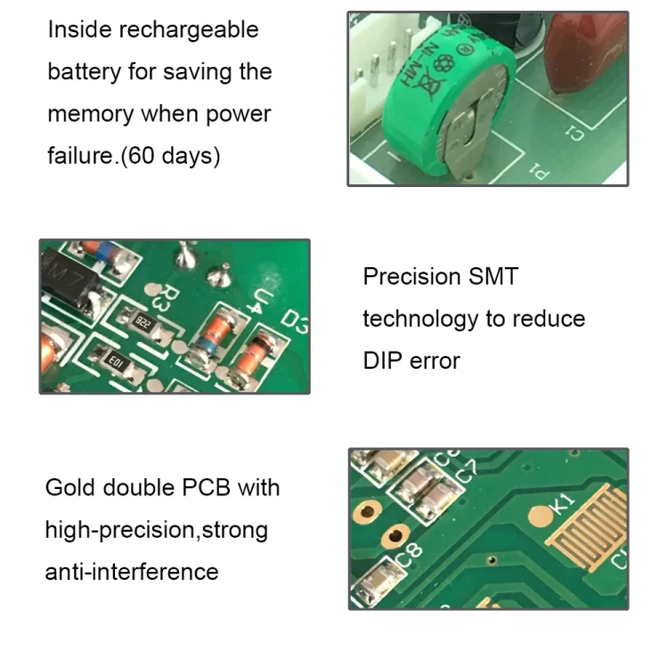 SINOTIMER CN101S-4 12V 1 Second Interval Digital LCD Timer Switch 7 Days Weekly Programmable Time Relay - Image 7