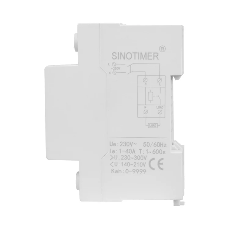 SINOTIMER SVP-719 40A_N Over Under Voltage Protector Electricity Usage Monitor Power Voltmeter - Image 5