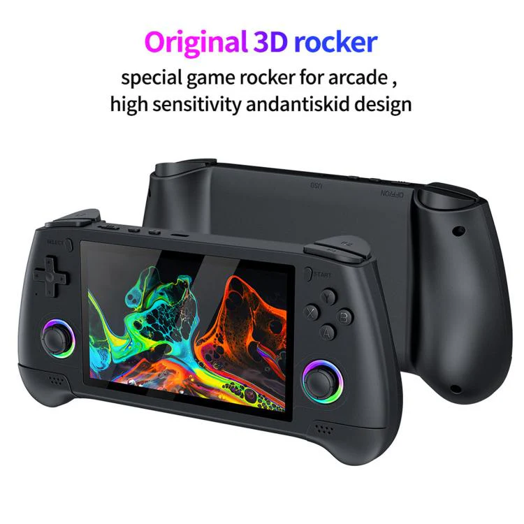 SJGAM M31 HD Retro Handheld Game Console 5.1 Inch RGB Joystick 3D Portable Arcade, Size: 256GB(Grreen) - Image 6