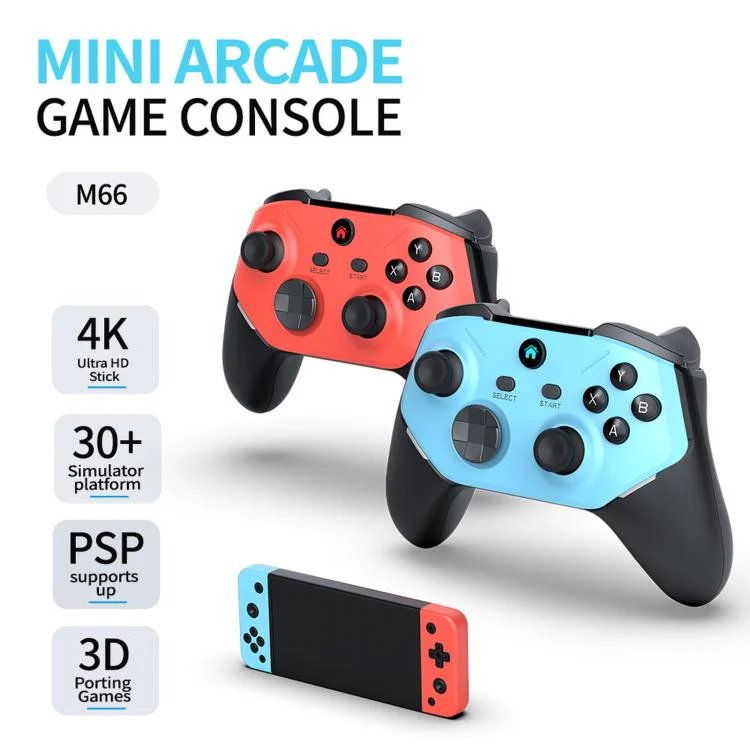 SJGAM M66 3-Piece Set HD 4K TV Game Console Large 3D Arcade Machine, Memory: 64GB - Image 2