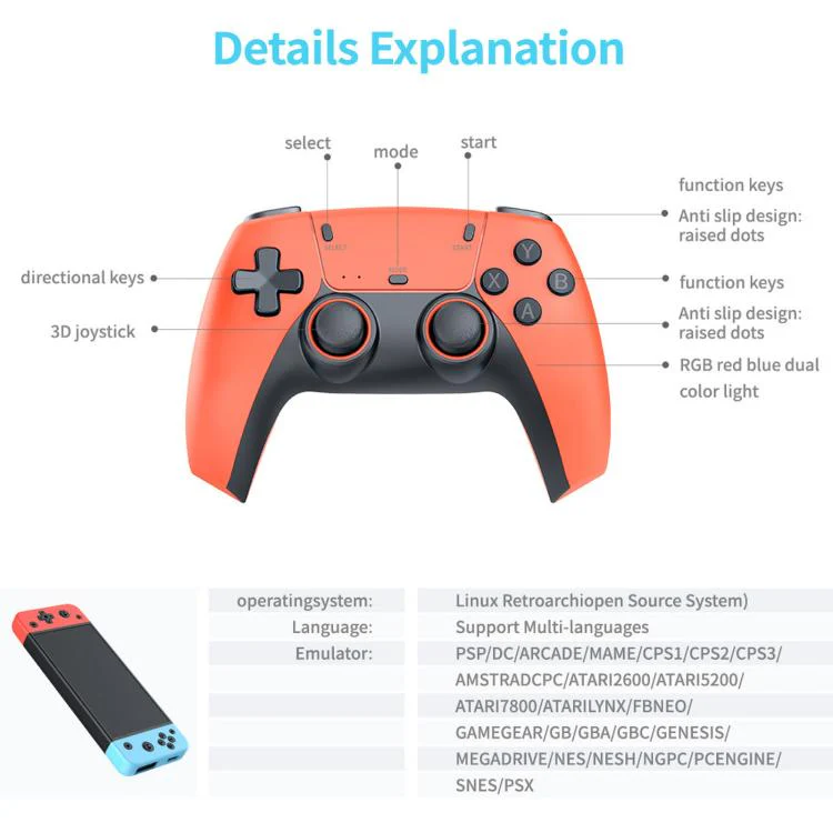 SJGAM M68 4K HD TV Game Console 3 In 1 Large 3D Arcade Machine, Memory: 64GB - Image 8