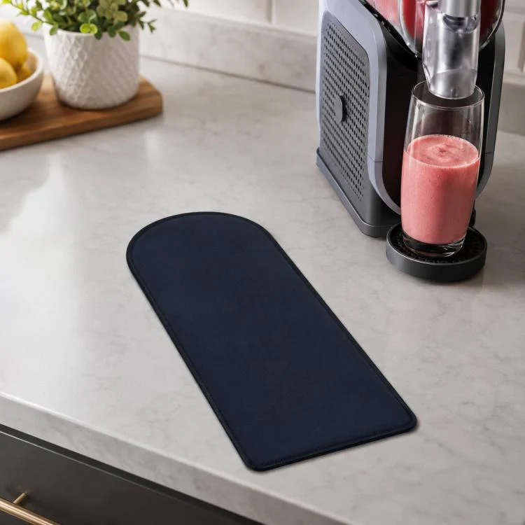 Sliding Pad for Ninja Frozen Drink Maker FS301C / FS301 / FS300 Dual-Sided Stabilizing Mat for Easy Movement(Black)