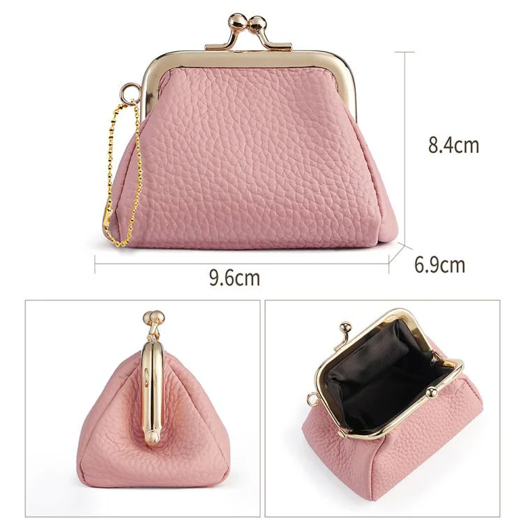 Small Clip Locking Coin Purse(Lavender) - Image 9