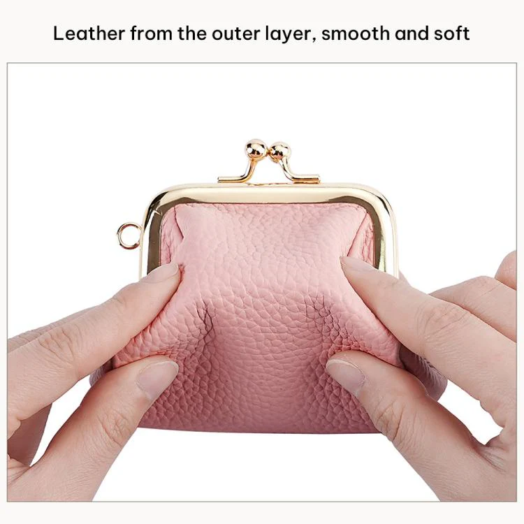 Small Clip Locking Coin Purse(Light Green) - Image 4