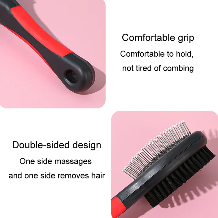 Small Pet Double Sided Comb With Protective Points Cat Dog Clean Grooming Comb - Image 7