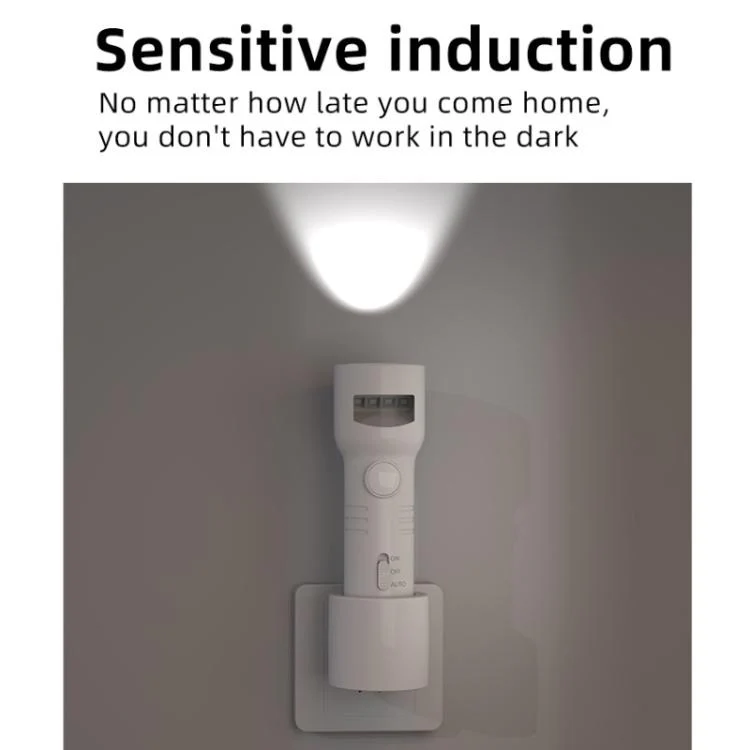 Smart Bedside Night Light With Human Body Sensor(US Plug) - Image 3