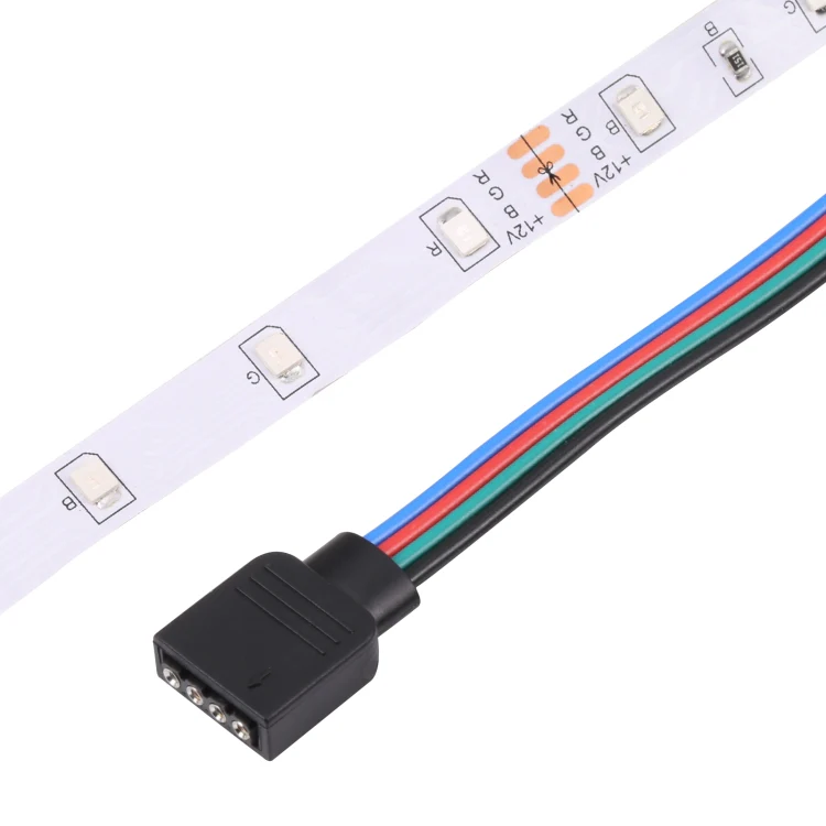 Smart Bluetooth APP Control Bare Board 2835 SMD RGB LED Rope Light, 60 LED/m, Length: 5m, 12V 2A 100-240V(EU Plug) - Image 4