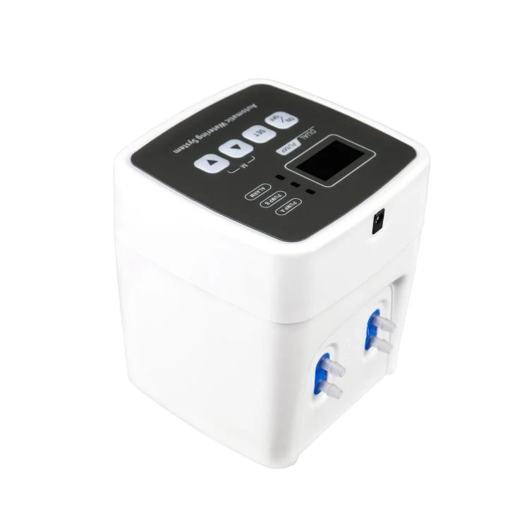 Smart Dual Pump Automatic Watering System 20 Drip Emitters Kit For Garden Plants - Battery/Electric Powered EU Plug