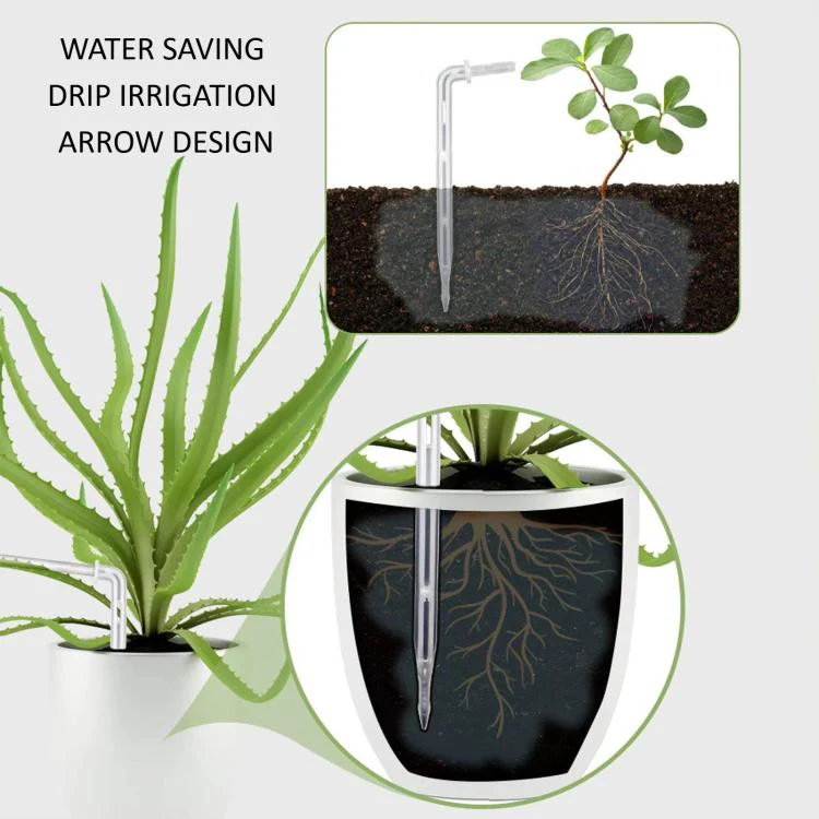 Smart Dual Pump Automatic Watering System 20 Drip Emitters Kit For Garden Plants - Battery/Electric Powered EU Plug - Image 5