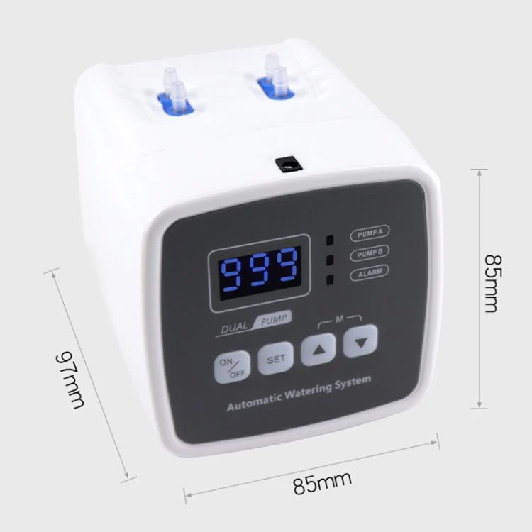 Smart Dual Pump Automatic Watering System 20 Drip Emitters Kit For Garden Plants - Battery/Electric Powered EU Plug - Image 8