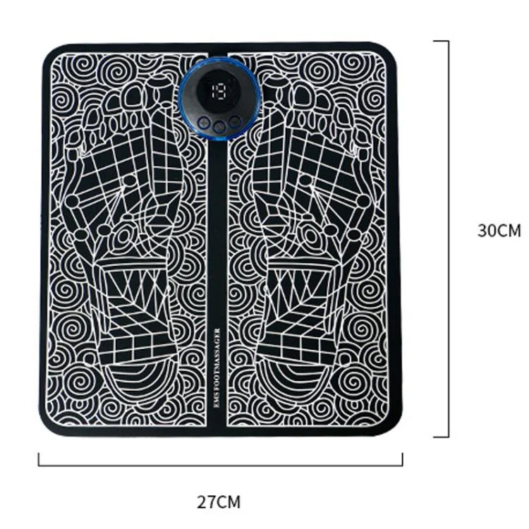 Smart Foot Massage Mat Pulsed Foot Massager, Spec: LCD Charging With Remote Control - Image 8