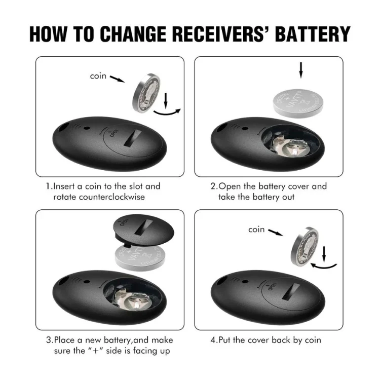 Smart Remote Wireless Key Finder with LED Flashlight, 1 RF Transmitter and 4 Receivers - Image 5