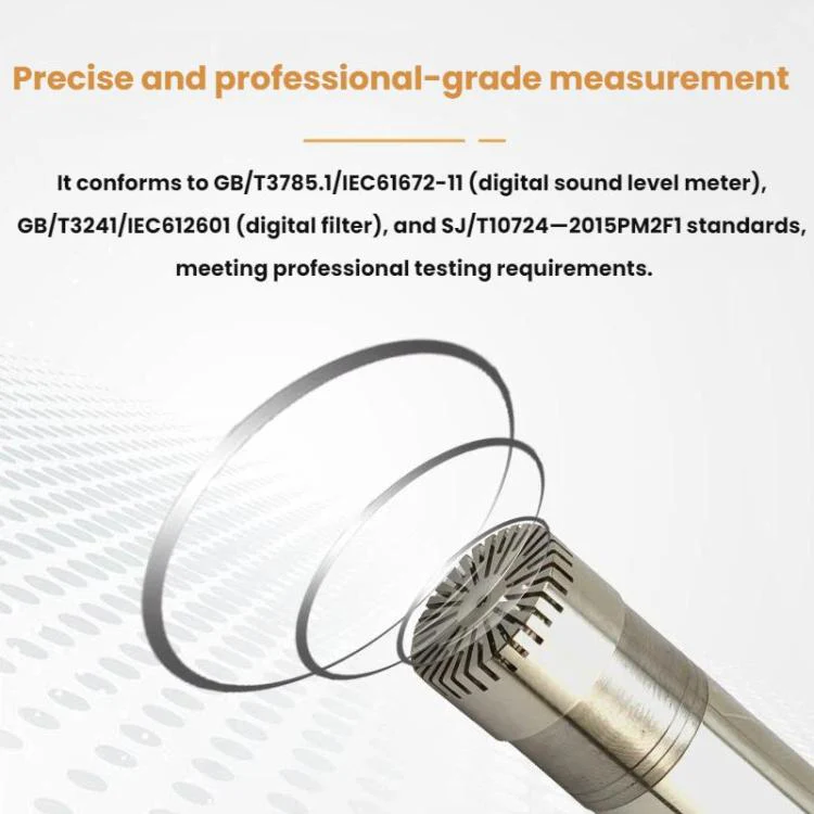 SMART SENSOR 26-126dBA USB Connected High-precision Measuring Microphone(English) - Image 3