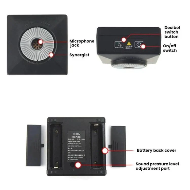 SMART SENSOR Class 1 Sound Source Tester For Sound Level And Noise Level(ST04A English) - Image 2
