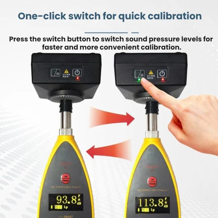 SMART SENSOR Class 1 Sound Source Tester For Sound Level And Noise Level(ST04A English) - Image 4