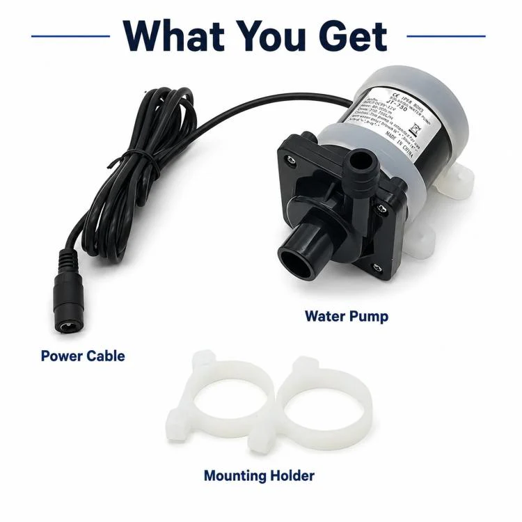 Smart Toilet Fish Tank Booster Brushless Submersible Pump, Specification: DC4212-B-12V - Image 4