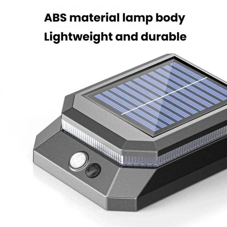 SMILING SHARK BD-068 Solar Motion Sensor Garden Light 3-Gear Foldable Outdoor Wall Lamp - Image 9