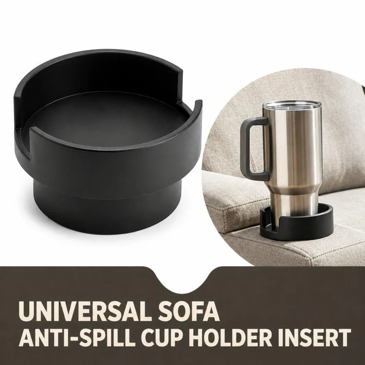 Sofa Cup Holder Adapter Expander 3D-Printed PLA Couch Drink Holder Insert for Large Mugs & Tumblers, Size: Small