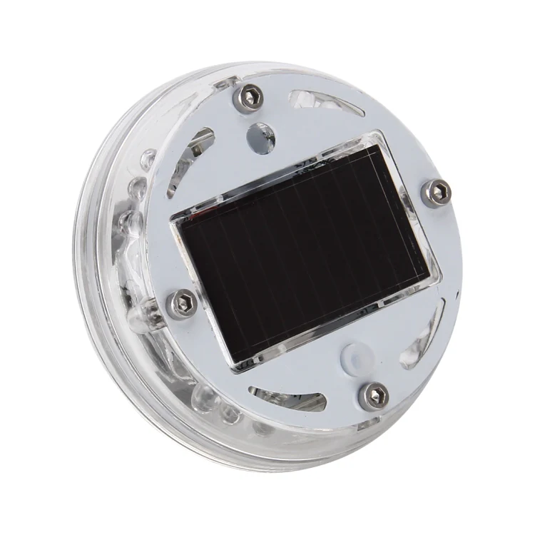 Solar Car LED Colorful Flash Wheel Waterproof lights - Image 2