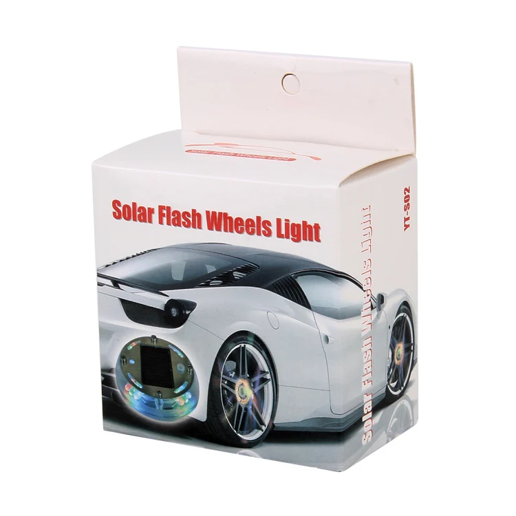 Solar Car LED Colorful Flash Wheel Waterproof lights - Image 7
