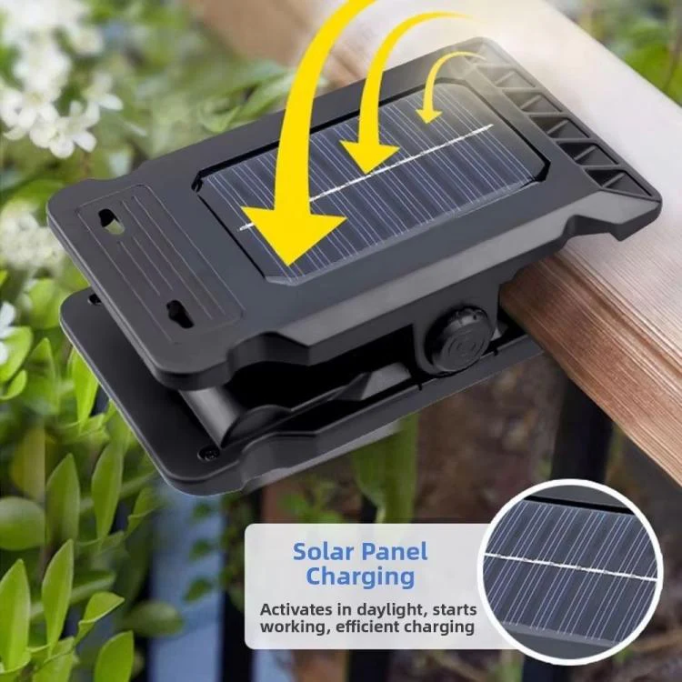 Solar Clip-On Light Outdoor Motion-Sensor Garden Light, Spec: 1 Cell 24COB - Image 3