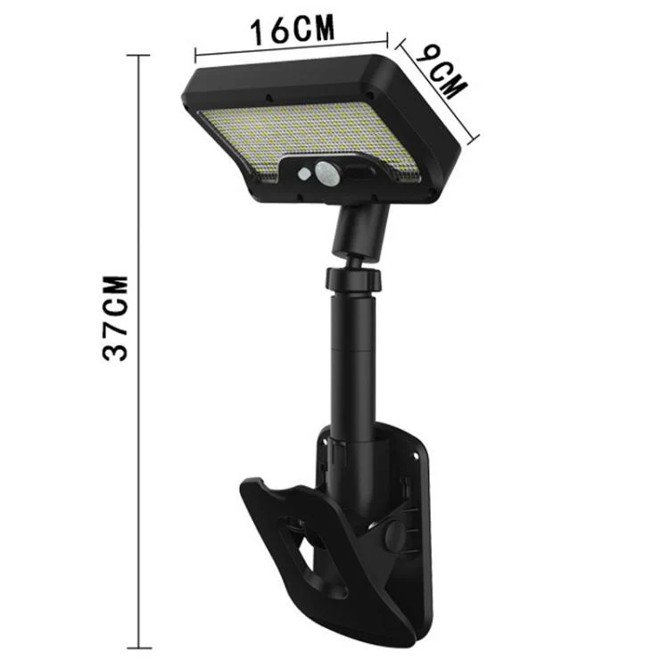 Solar Intelligent Motion Sensor Clip-On Light Outdoor Courtyard & Lawn Lamp, Spec: White Light - Image 10