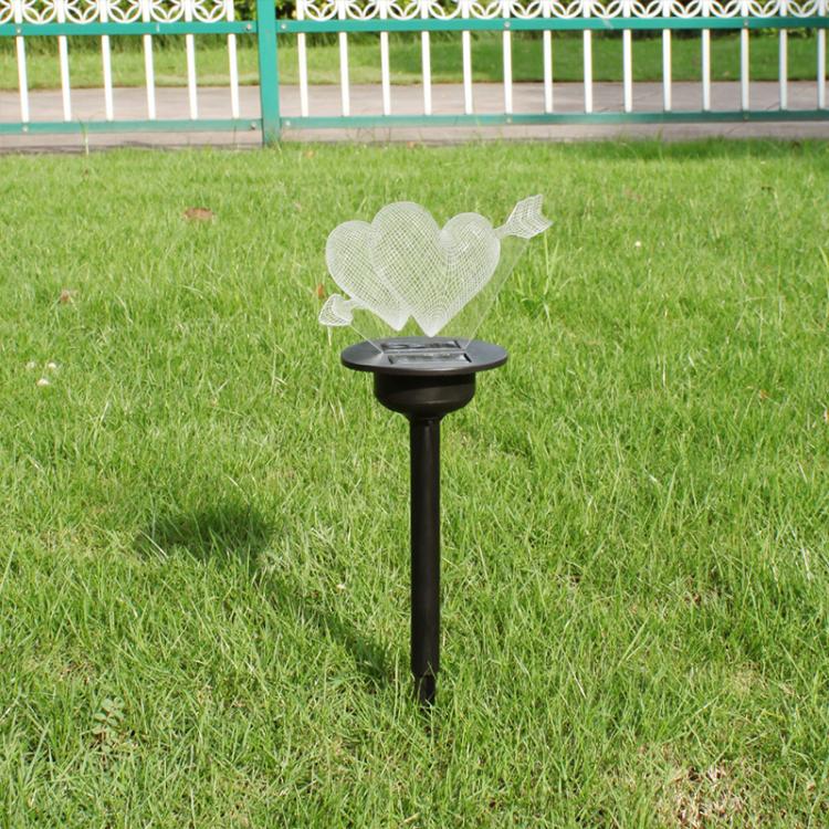Solar Lawn Light Outdoor Ground Spike Night Light, Spec: Light Head Without Acrylic Panel - Image 3