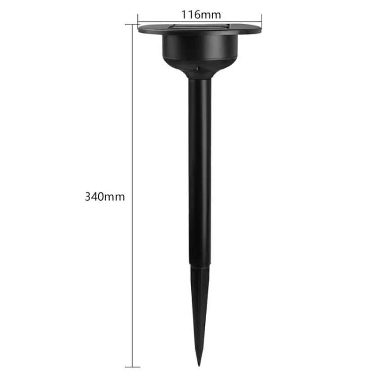Solar Lawn Light Outdoor Ground Spike Night Light, Spec: Light Head Without Acrylic Panel - Image 7